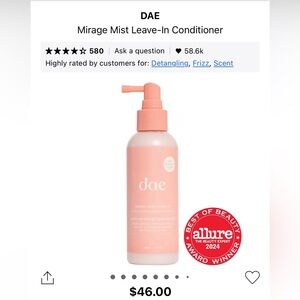 dae Mirage Mist Leave-In Conditioner